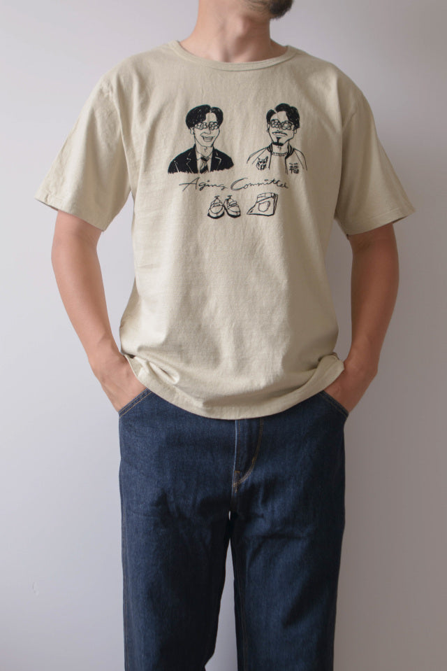 "経年変化委員会" リサイクルコットンTee