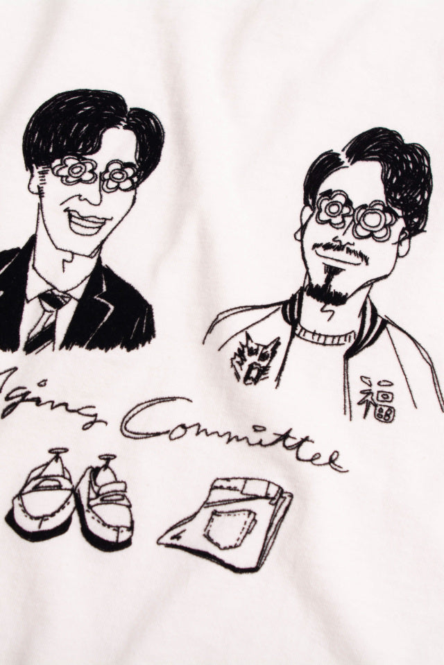 "経年変化委員会" リサイクルコットンTee