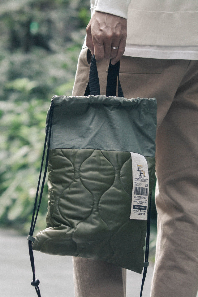 "Quilting Liner" ナップサック