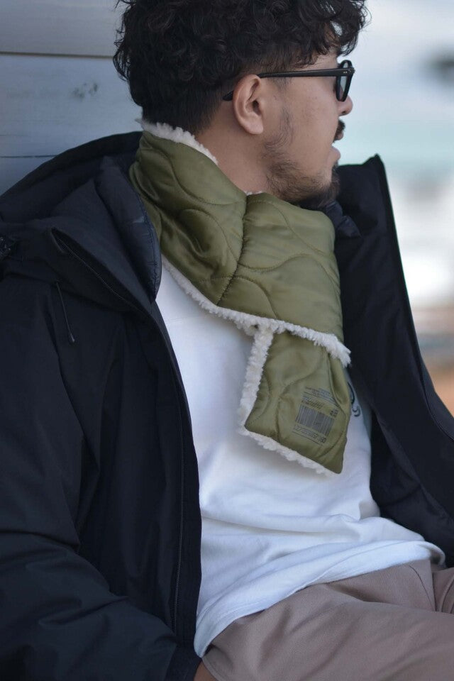 "Quilting Liner" マフラー