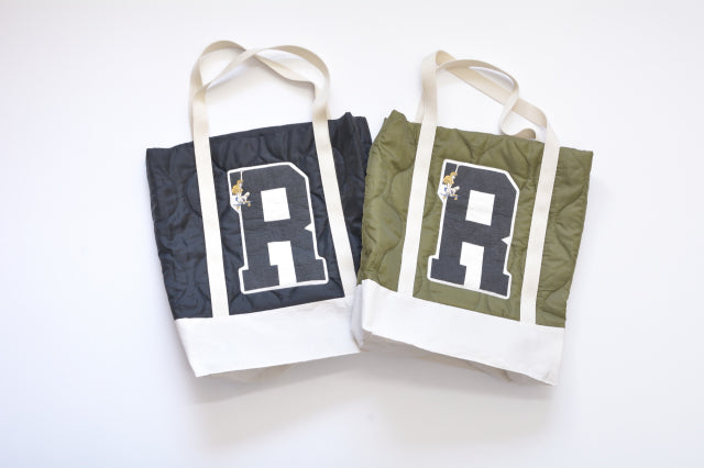 "Quilting Liner" トートバッグ (Rachel Logo)
