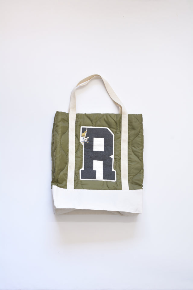"Quilting Liner" トートバッグ (Rachel Logo)