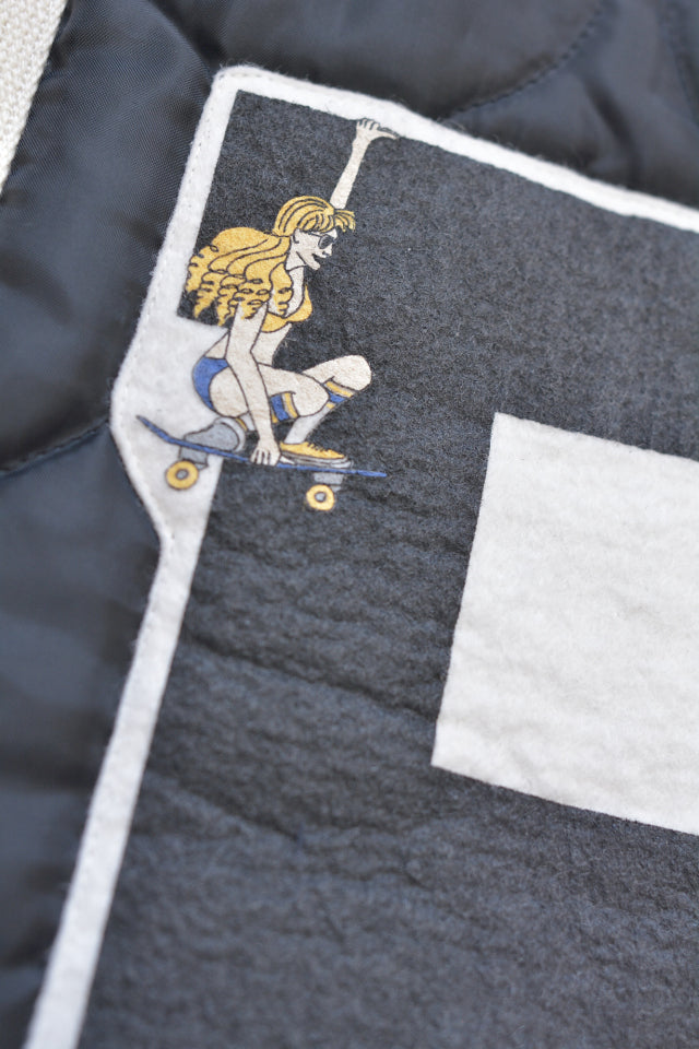 "Quilting Liner" トートバッグ (Rachel Logo)