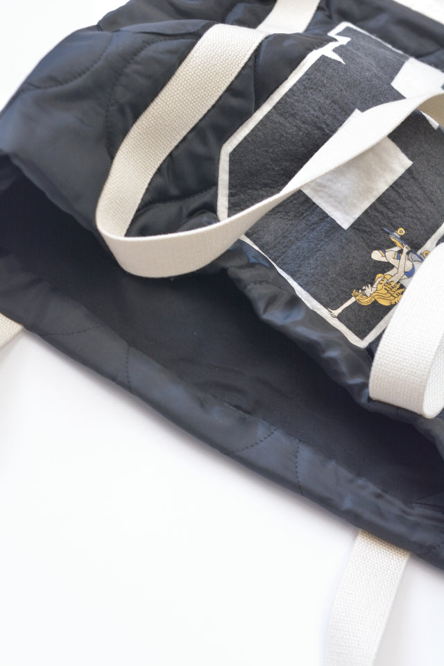 "Quilting Liner" トートバッグ (Rachel Logo)