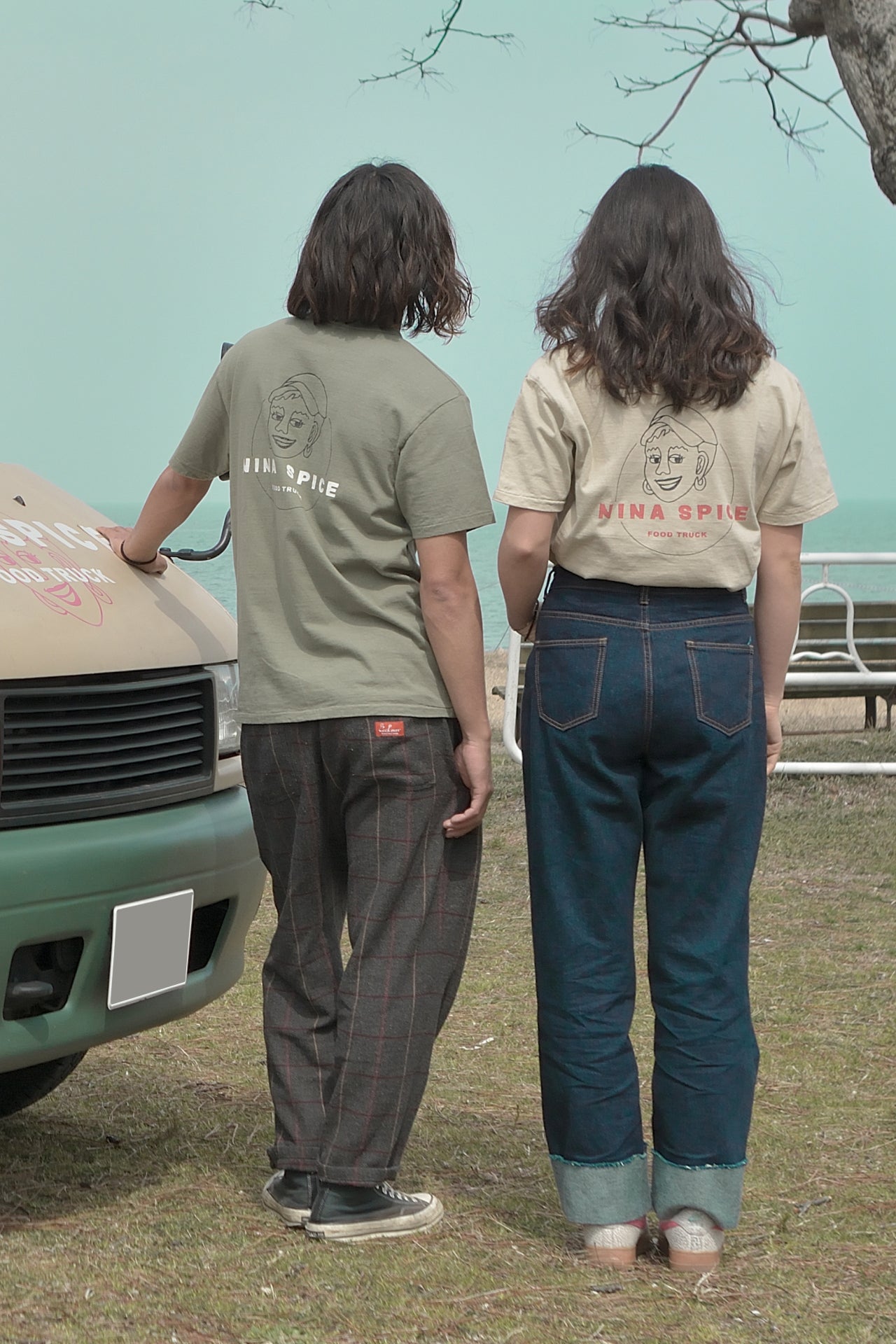 "NINA SPICE" リサイクルコットンTee