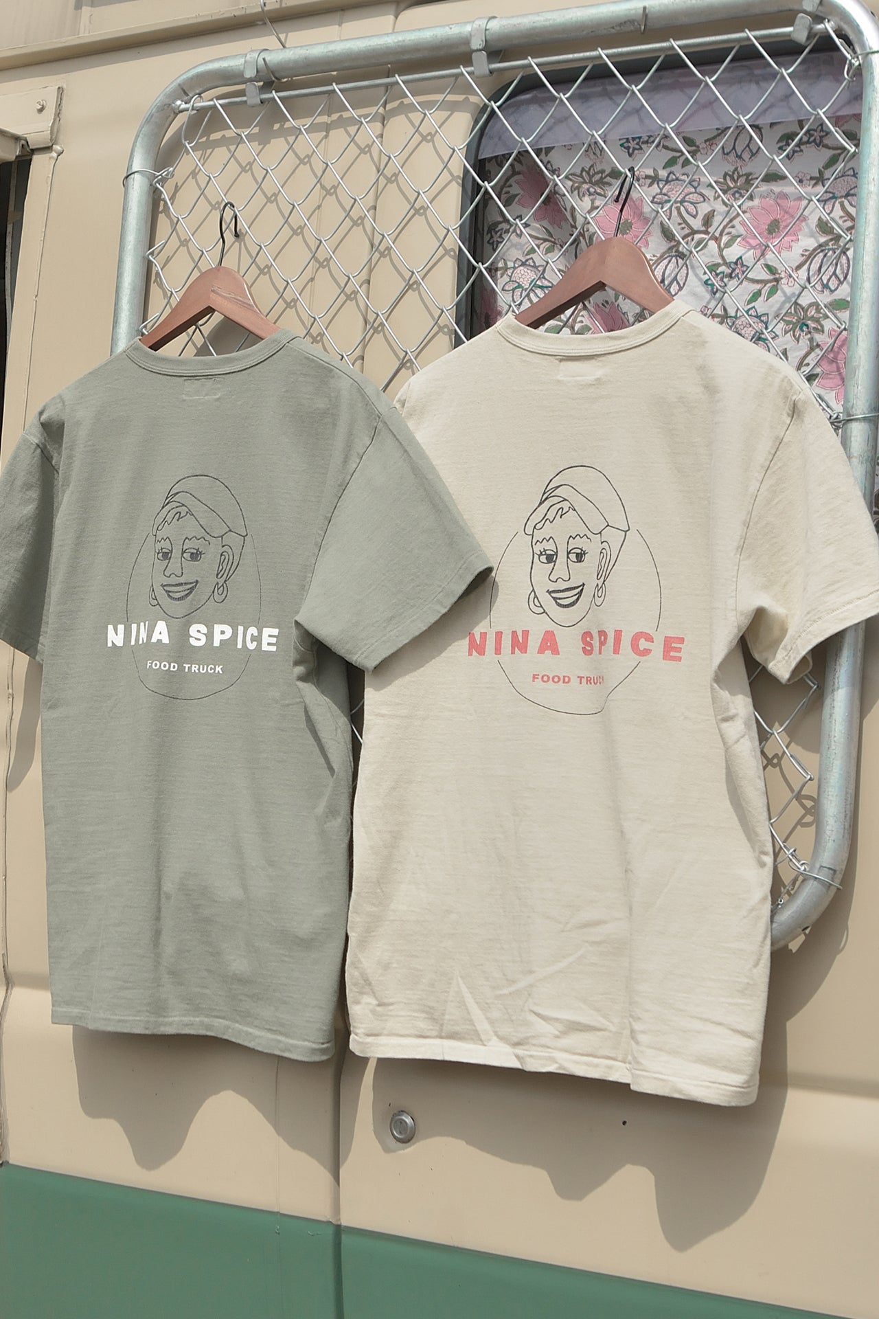 "NINA SPICE" リサイクルコットンTee
