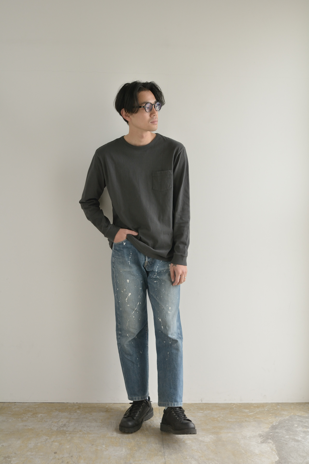 "愛車と愛犬" リサイクルコットンロンTee