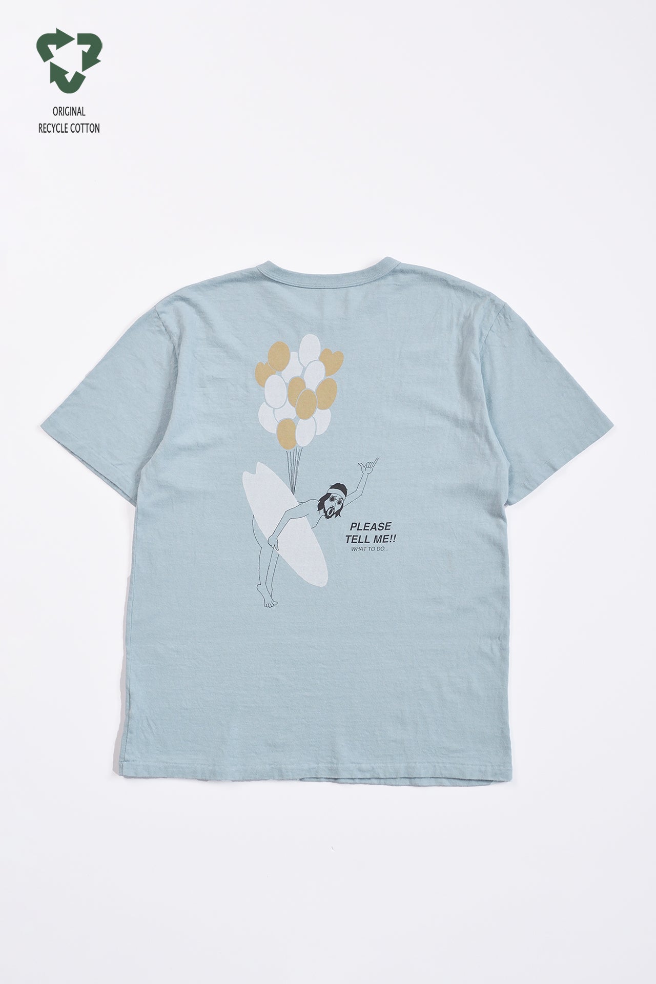 "Frank Ballon" リサイクルコットンTee