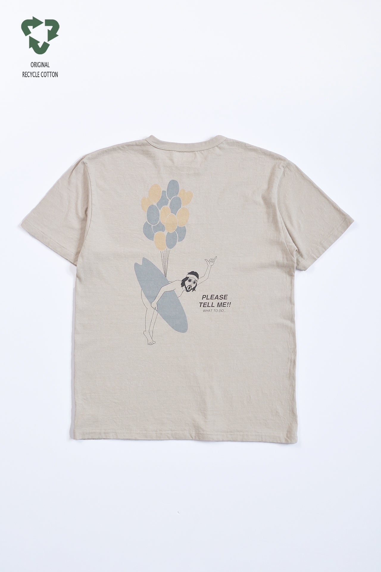"Frank Ballon" リサイクルコットンTee