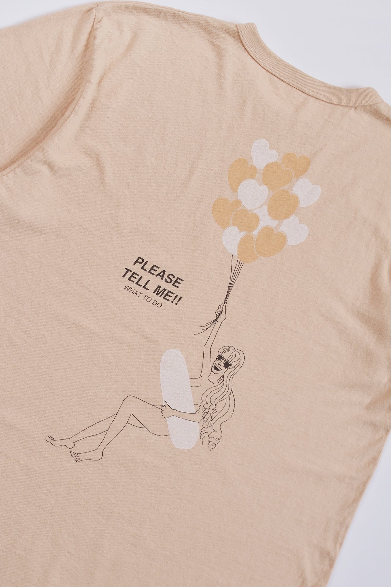 "Rachel Ballon" リサイクルコットンTee
