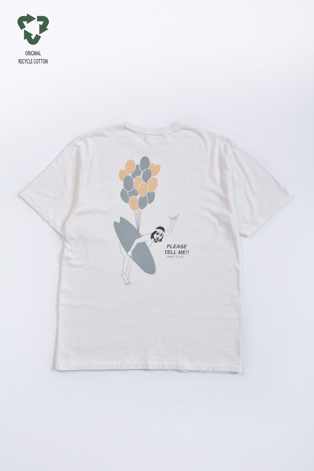 "Frank Ballon" リサイクルコットンTee