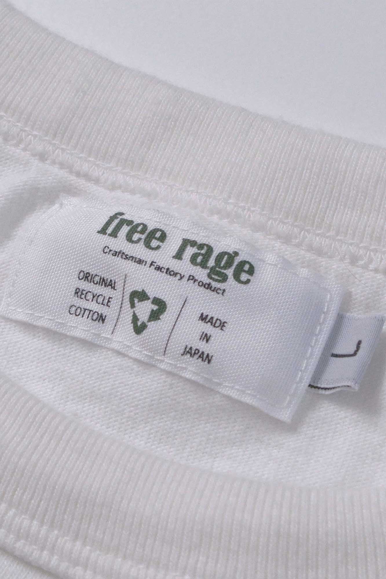 "AGINGCOM" リサイクルコットンTee