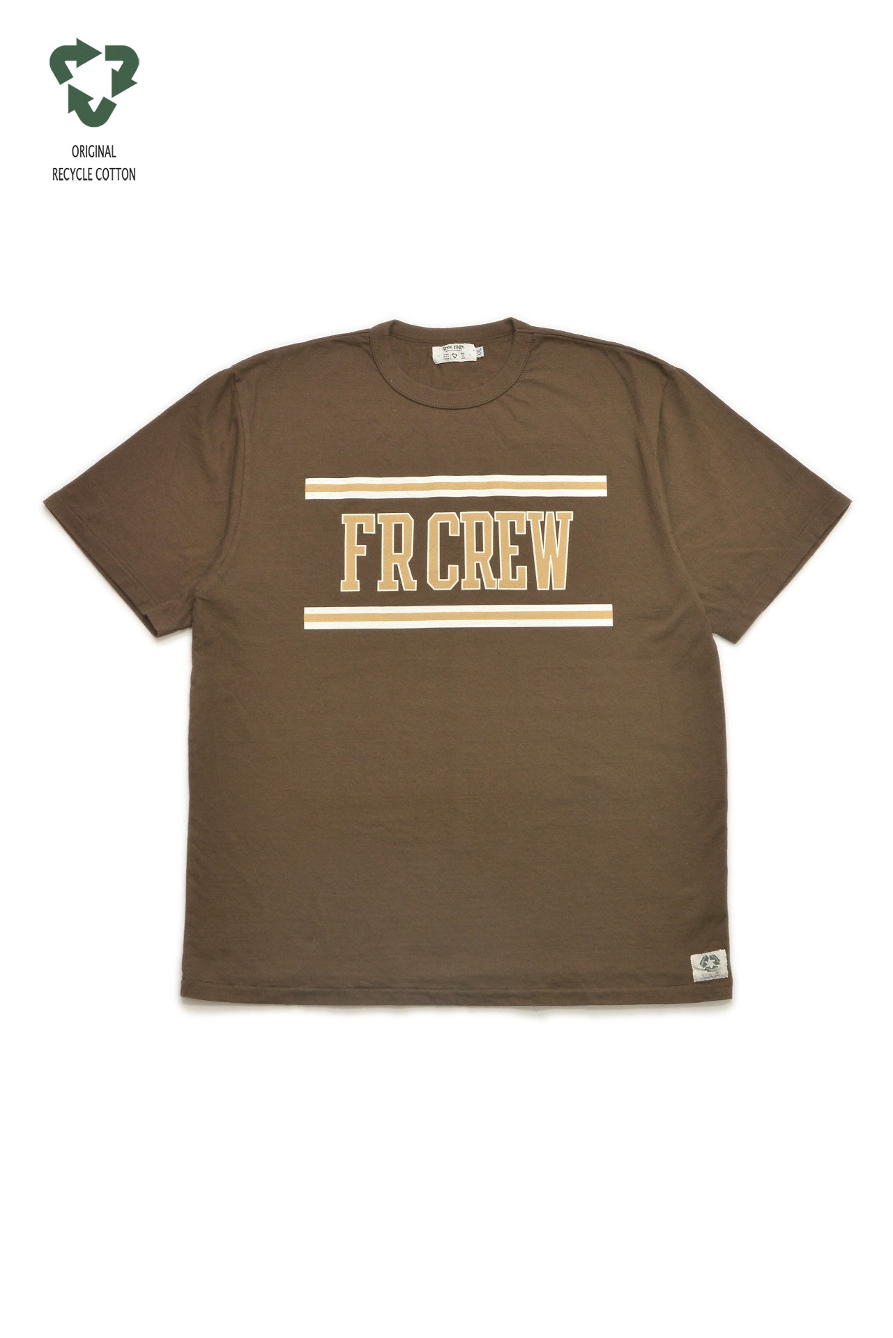 "FR CREW" リサイクルコットンTee