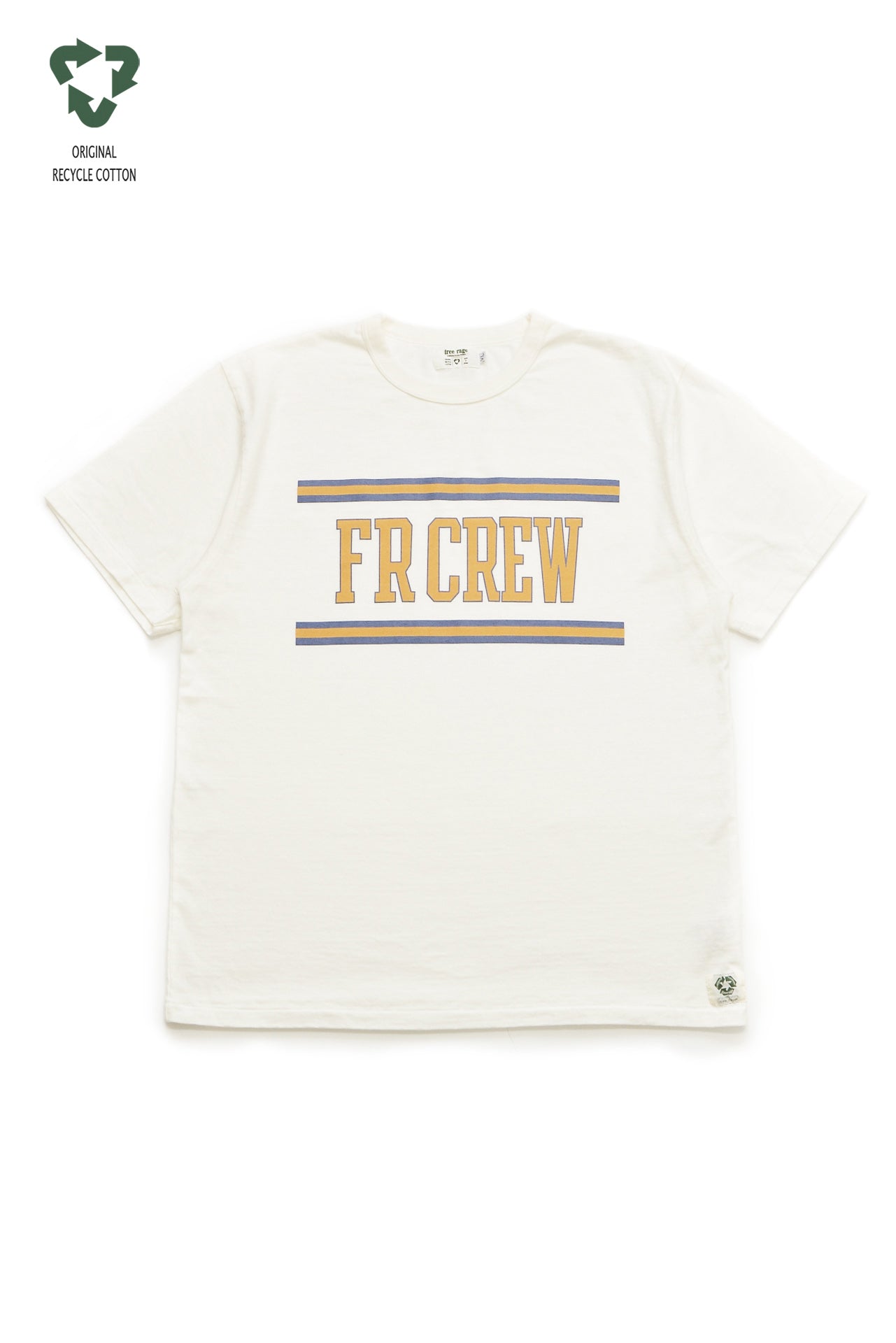 "FR CREW" リサイクルコットンTee