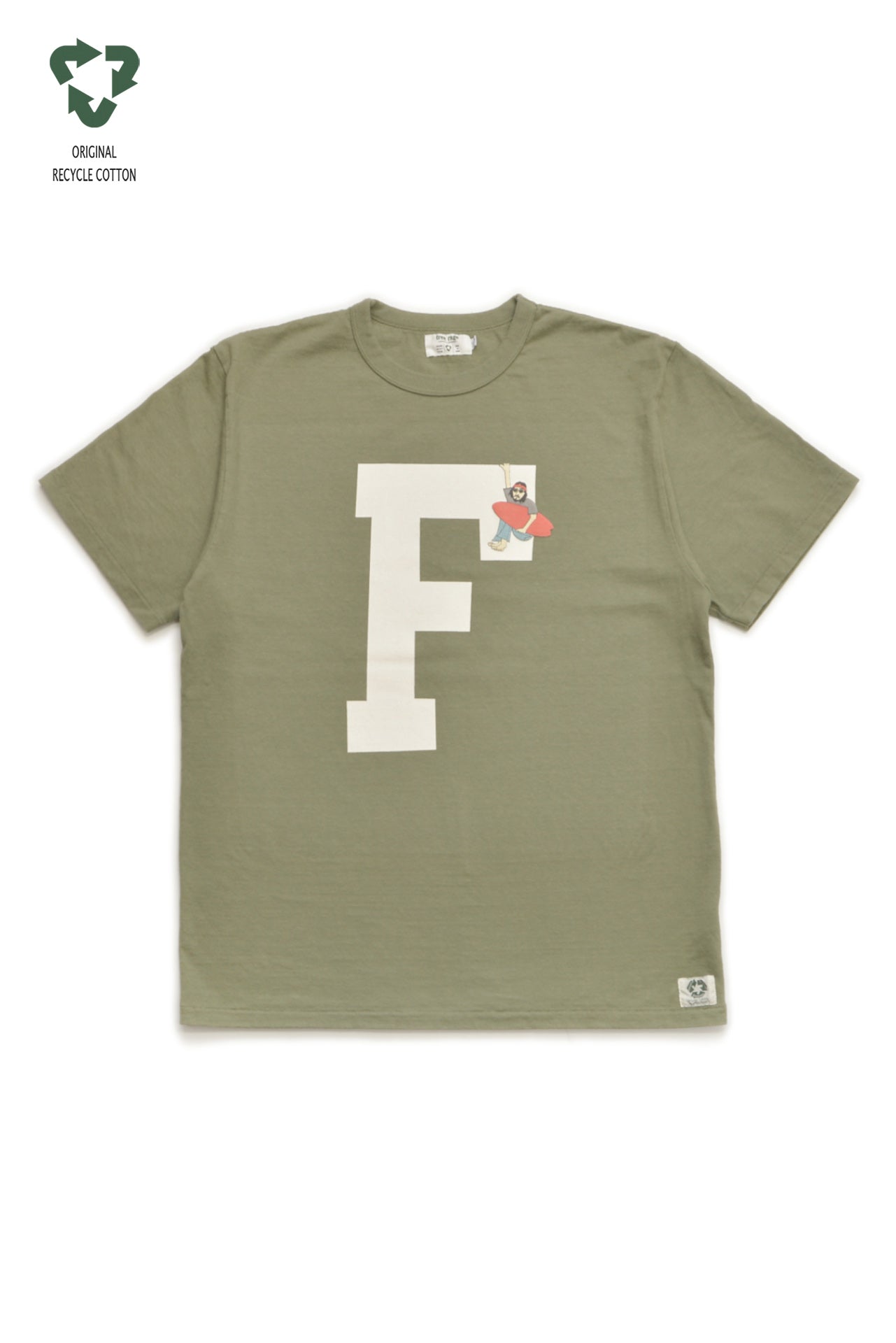 "Frank Logo" リサイクルコットンTee