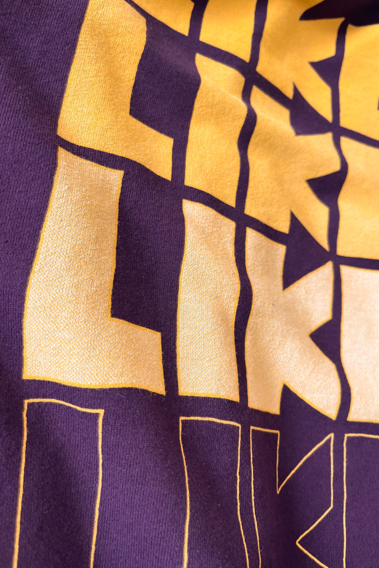 "LIKE" クラシッククルースウェット