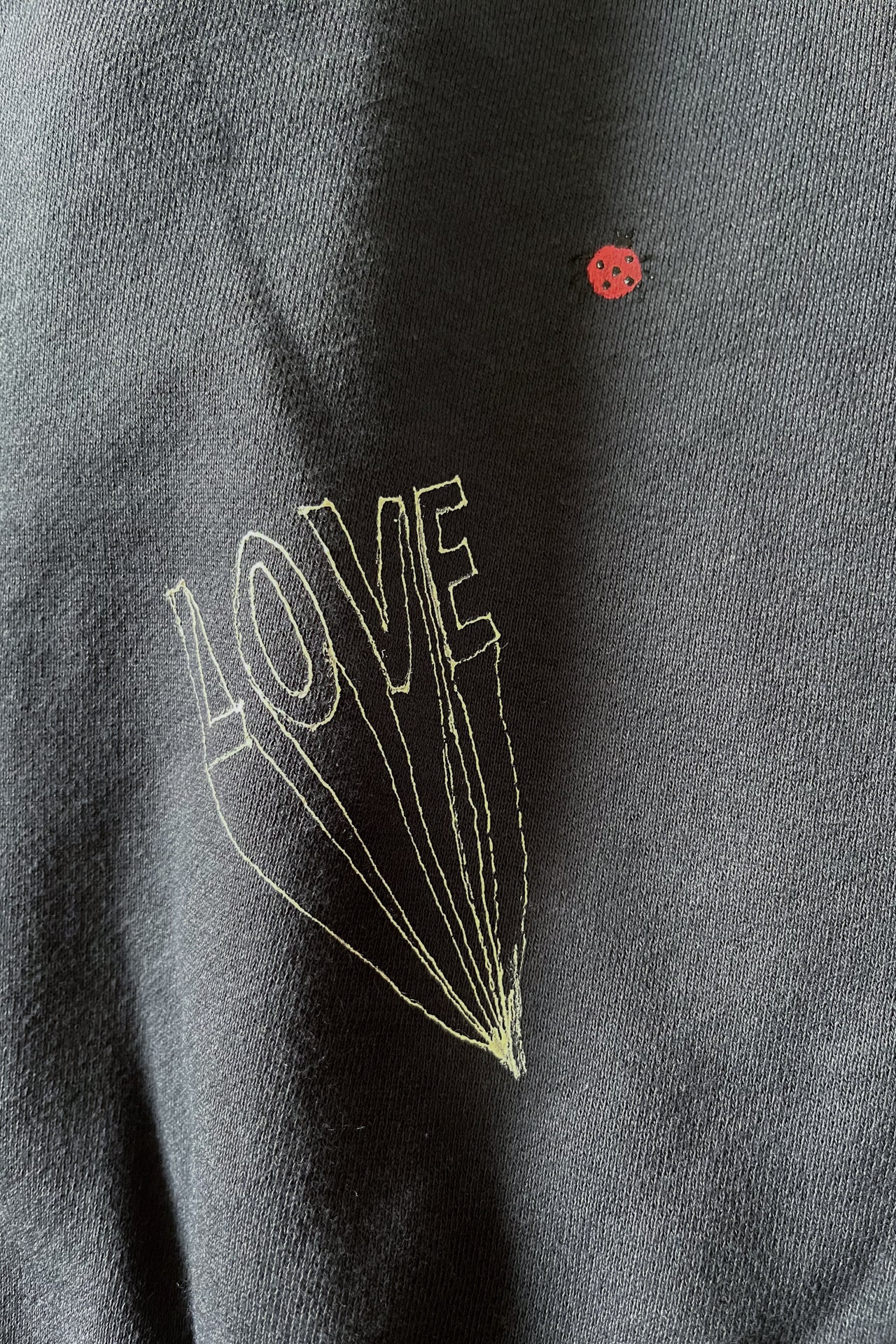 "Good Luck Message" クラシッククルースウェット