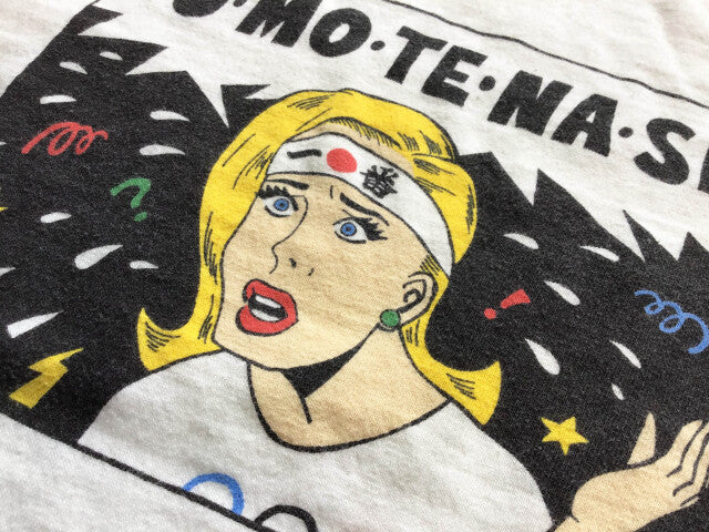 "OMOTENASI" リサイクルコットンTee