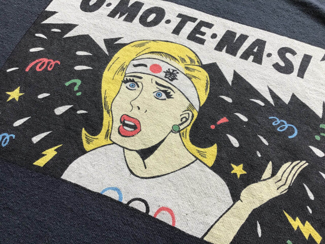 "OMOTENASI" リサイクルコットンTee