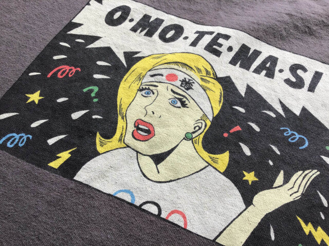 "OMOTENASI" リサイクルコットンTee