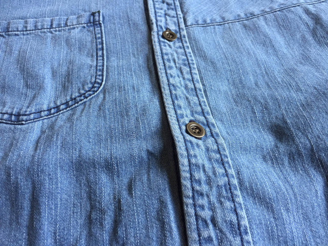 "8oz Denim" ガンパッチシャツ