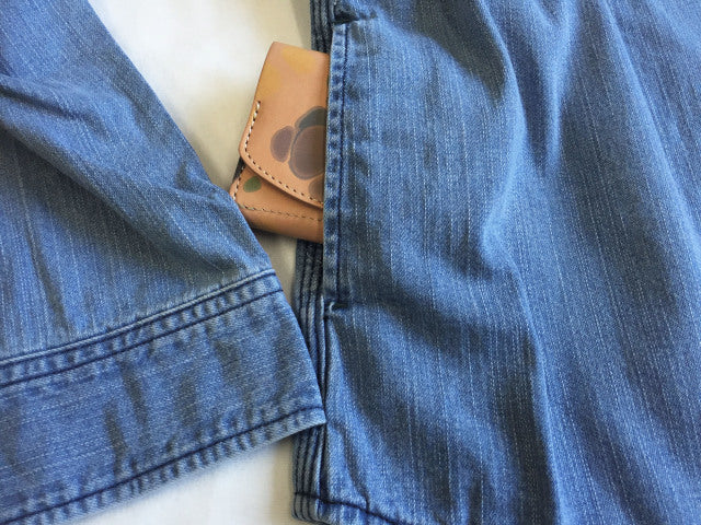 "8oz Denim" ガンパッチシャツ
