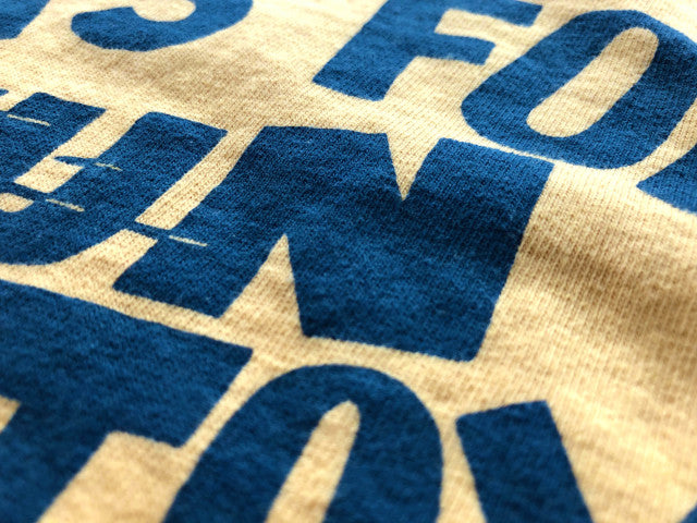 "FUN" リサイクルコットンTee