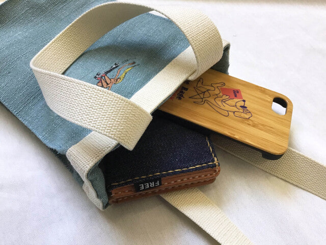 ジュートミニバッグ
