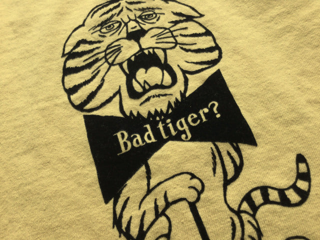 "Badtiger" リサイクルコットンTee