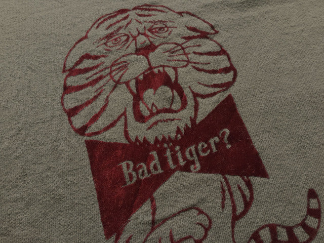 "Badtiger" リサイクルコットンTee