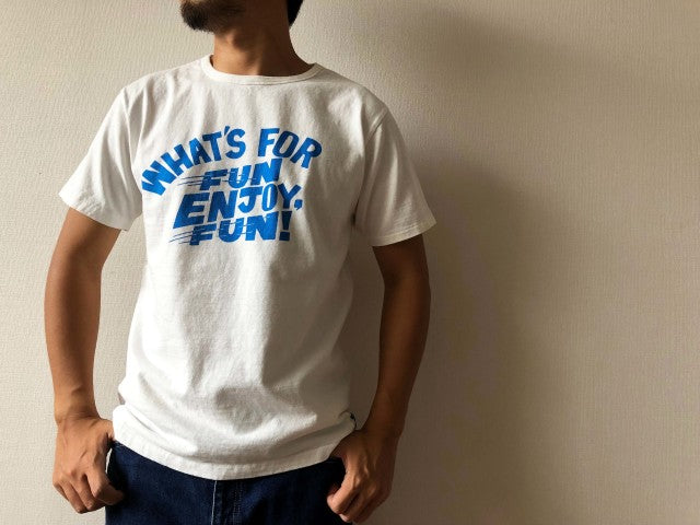 "FUN" リサイクルコットンTee