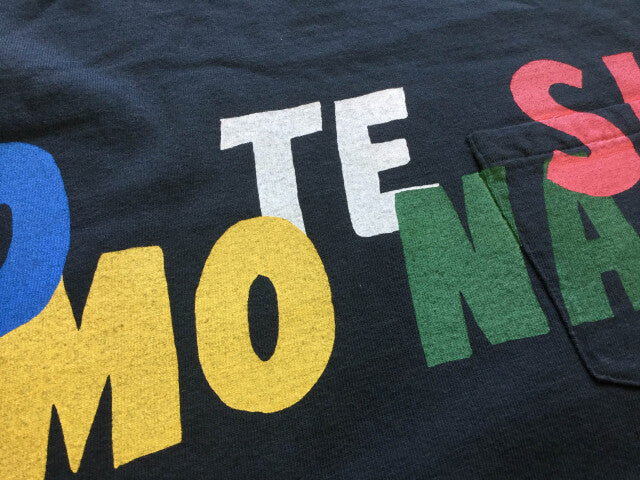 "OMOTENASI" リサイクルコットンポケットTee