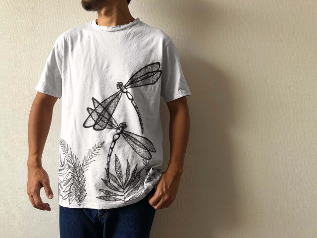 "蜻蛉" ソフトコットンTee
