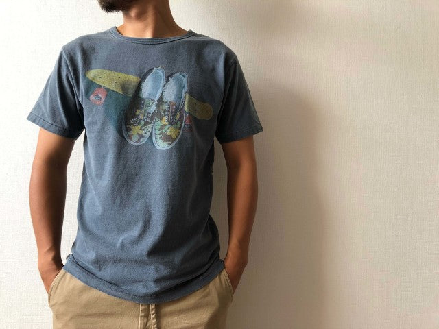 "ALOHA SHOES" リサイクルコットンTee