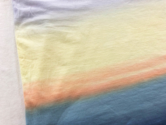"SUNSET&SUNRISE Dyeing" ソフトコットンTee