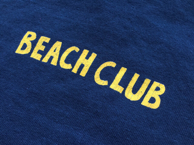 "BEACH CLUB" リサイクルコットンTee