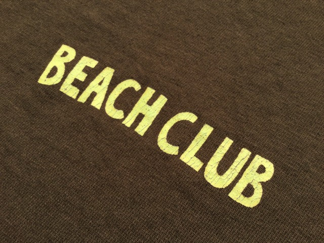 "BEACH CLUB" リサイクルコットンTee
