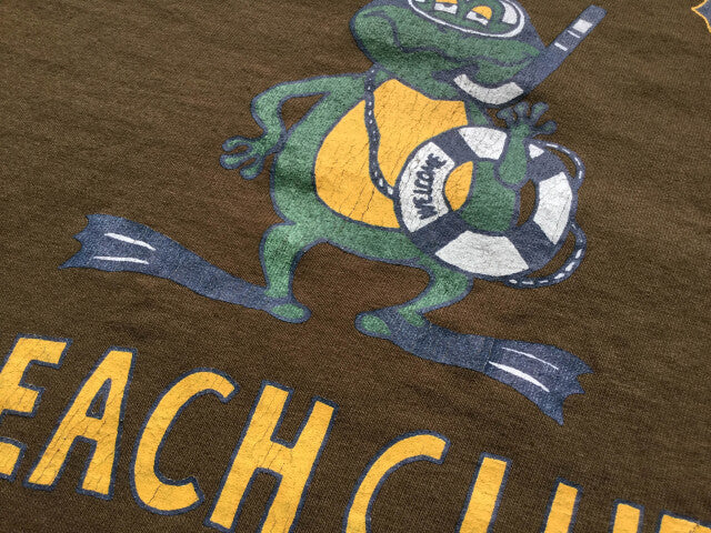 "BEACH CLUB" リサイクルコットンTee
