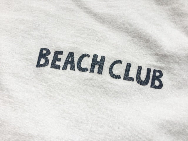 "BEACH CLUB" リサイクルコットンTee