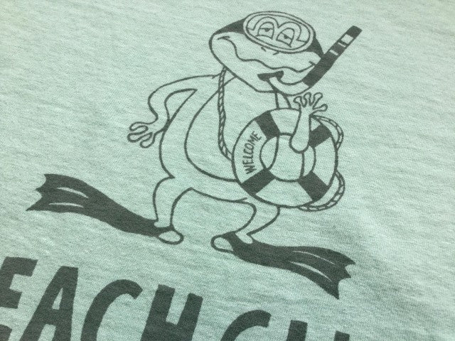 "BEACH CLUB" リサイクルコットンTee