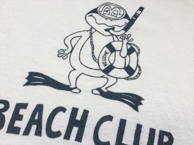 "BEACH CLUB" リサイクルコットンTee
