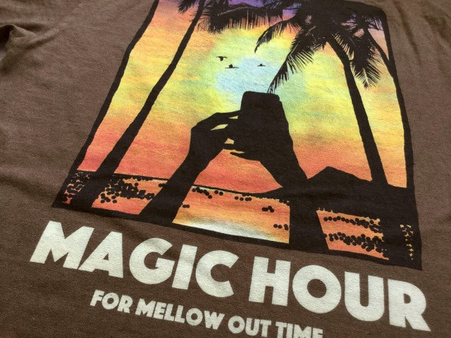 "MAGIC HOUR" リサイクルコットンTee