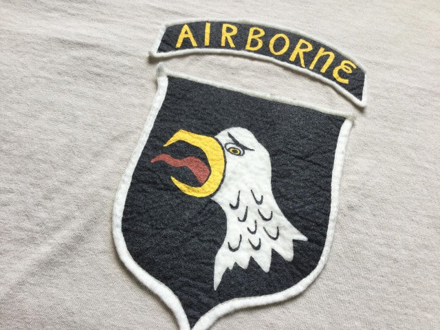 "AIR BORNE" リサイクルコットンTee