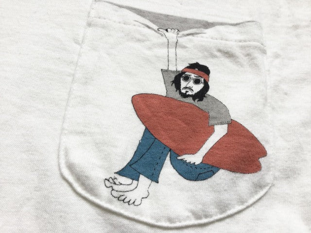 "Frank" リサイクルコットンポケットTee