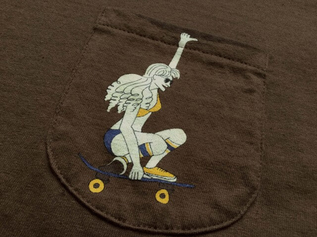 "Rachel" リサイクルコットンポケットTee