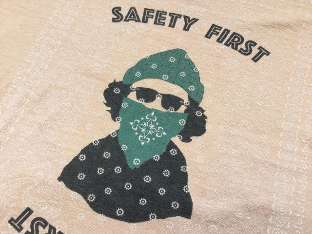 "SAFETYFIRST" リサイクルコットンTee