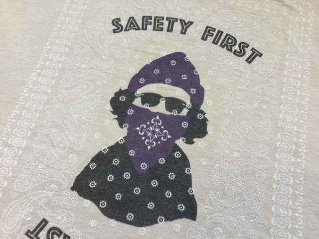 "SAFETYFIRST" リサイクルコットンTee