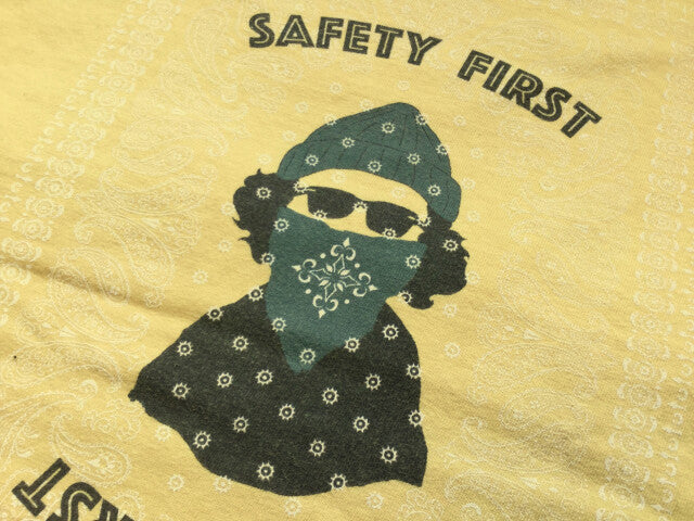 "SAFETYFIRST" リサイクルコットンTee