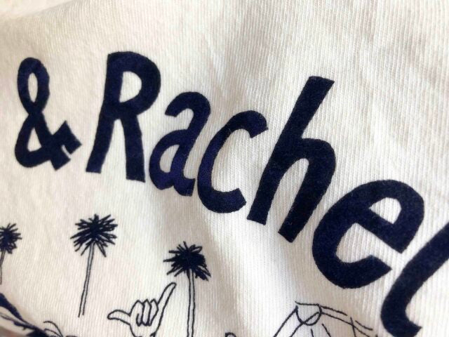 "Frank&Rachel" ラグラン七部袖Tee