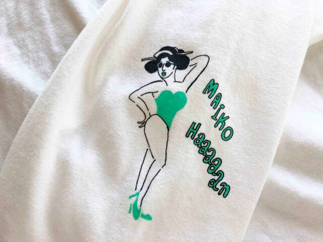 "舞妓" リサイクルコットンロンTee